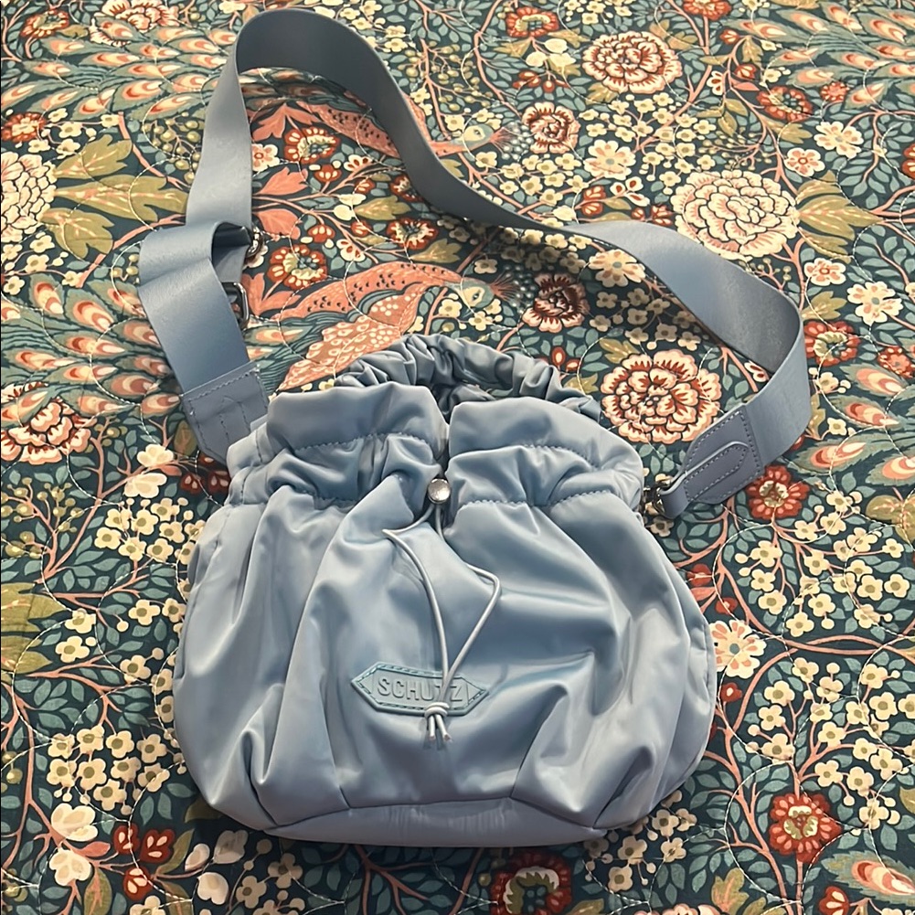 Schutz Light Blue Women's Bucket Bag